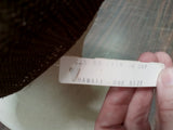 Vtg Brown & White Hawaii Rainbow Hilo Hatties Trucker Snap Back Hat L/XL W Tags
