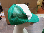 Vtg Joseph B Fay General Contractors Sport Cap Green & White Snap Back One Size