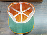 H.P. Starr Case Trucker Snap Back Orange & White Men's Hat OS Mesh Adjustable