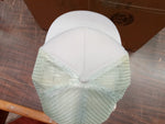 Vtg NAPA Auto Parts Grey Blue Mesh Snapback Trucker Hat Louisville Line OS Korea