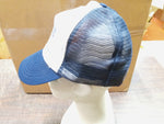 Vtg Collins Tire Good Year Dealer Blue & White Mesh Snapback Dal-Cap Trucker OS
