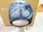 Vtg Collins Tire Good Year Dealer Blue & White Mesh Snapback Dal-Cap Trucker OS