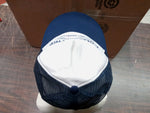 Vtg Collins Tire Good Year Dealer Blue & White Mesh Snapback Dal-Cap Trucker OS