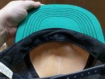 Vtg Collins Tire Good Year Dealer Blue & White Mesh Snapback Dal-Cap Trucker OS