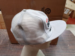 Vtg Bosch Bulldog McJunkin Grey Mesh Trucker Snapback Challenger Caps Adjustable