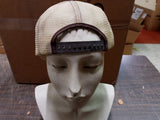 Vtg Clothing Vermeer Brown Patch Logo Gold Mesh Trucker Snapback Hat Swingster