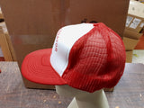 Vtg Clothing H.D. Alternator Red & White Mesh Trucker Snapback hat Supreme OSFA
