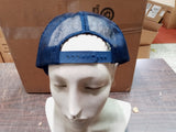 Vtg Clothing L&M Tire Service New Kensington Blue & White Mesh Snapback Trucker