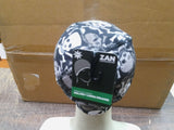 Zan Headgear Helmet Liner Beanie Skull Black & Gray Skulls Motorcycle Apparel
