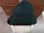 Drag Specialties Throttle Threads Mens Cuffed Beanie Black Hat Stocking Cap OSFM