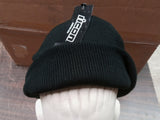 Icon Classic Black Mens Beanie Motorcycle Apparel Parts Unlimited Drag Accessori