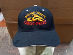 Orange County Choppers Black & Red Orange Letters Adjustable OSFA Baseball Cap