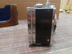 Vtg Argus C3 35mm Film Rangefinder Black & Silver Brick Camera W Lens Half Case
