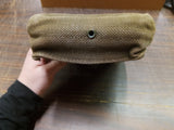 Vtg MKIII British 37 Pattern Ammunition Pouch Khaki Cotton WWII Military Army