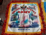 Vtg Assortment Mother Pillows Texas Airforce Fort Knox US Army Camp Campbell