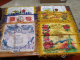 Vtg Assortment Mother & Dad Pillow Covers US Army Yellowstone Civilian Conservat