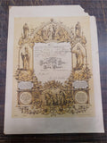 VTG 1884 Baptismal Nov Eli Parents Michael & Catherine Rev J Wetzler Collectible