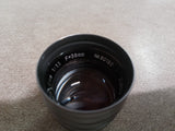 Vtg Tele-Zunow Cine Camera Lens & Cap 1:1.1 F=38MM NO-80150 Opt Japan Collectibl