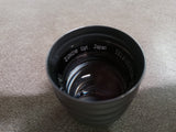 Vtg Tele-Zunow Cine Camera Lens & Cap 1:1.1 F=38MM NO-80150 Opt Japan Collectibl