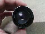 Vtg Tele-Zunow Cine Camera Lens & Cap 1:1.1 F=38MM NO-80150 Opt Japan Collectibl