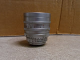 Vtg Tele-Zunow Cine Camera Lens & Cap 1:1.1 F=38MM NO-80150 Opt Japan Collectibl