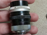 Vtg Canon Camera Lens NO-18779 C-8 25MM F:1.8 Japan & Clear Filter Ring SL39.3C