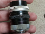 Vtg Canon Camera Lens NO-18779 C-8 25MM F:1.8 Japan & Clear Filter Ring SL39.3C