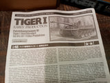 Tamiya Tiger I German Tiger I Early Production 1/48 model kit M-137 Parts/Repair