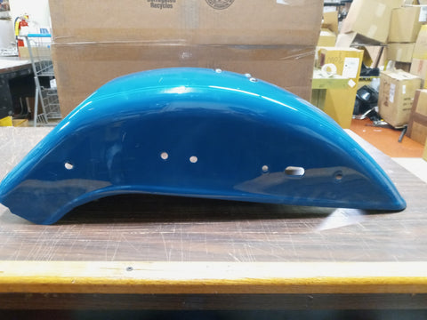 Teal Blue Rear Fender Harley-Davidson Motorcycle Deuce FXSTD Softail
