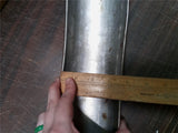 Custom British Front Motorcycle Fender Chopper  3 1/2" Triumph BSA Norton