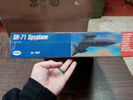 Vtg Testors Sealed 1/48 Scale SR-71 Blackbird Plastic Model Kit & Bonus Book