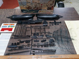 Vtg Airfix Classic Ships Royal Sovereign 1/600 Scale Model Kit Craft Master 1900