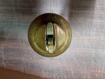 Vtg Brass Hand Hammered Tabletop Lighter 4 1/2 Inch Stamped India Japan No Top