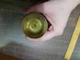 Vtg Brass Hand Hammered Tabletop Lighter 4 1/2 Inch Stamped India Japan No Top