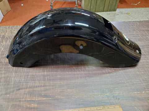 Harley-Davidson 2009^ Vivid Black Rear Motorcycle Fender Touring FLHX Street Roa