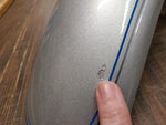 New T/O Front Fender Harley-Davidson Softail Wide Glide Pinned Platinum Silver?