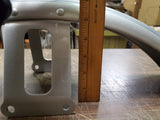 New T/O Front Fender Harley-Davidson Softail Wide Glide Pinned Platinum Silver?