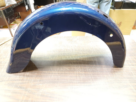 New TO 1999 Sinister Blue Rear Harley Motorcycle Fender FLH Touring Bagger Glide