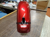 2014^? Candy Red Custom Rear Motorcycle Fender 1200C 883C & Tailight Assembly