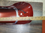 2014^? Candy Red Custom Rear Motorcycle Fender 1200C 883C & Tailight Assembly