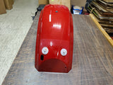 Domestic Cherry Merlot Rear Motorcycle Fender Harley Touring FLH Glide Bagger