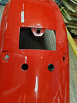 Domestic Cherry Merlot Rear Motorcycle Fender Harley Touring FLH Glide Bagger