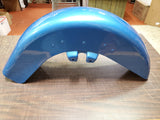 Front Fender Harley Road Ultra Classi Glide FLH FLTR Flame Blue Blue Stripe 2010