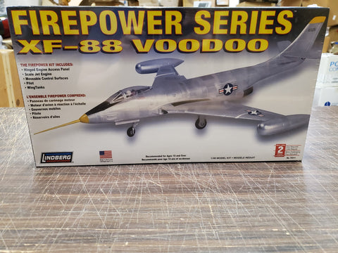 2006 Lloyd Lindberg 1:48 XF-88 Voodoo Firepower Series Plastic Model Kit #75311