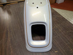 Gold Pinstriped Pearl White Deuce Rear Harley-Davidson Motorcycle Fender FXSTD