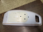 Gold Pinstriped Pearl White Deuce Rear Harley-Davidson Motorcycle Fender FXSTD