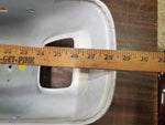 Gold Pinstriped Pearl White Deuce Rear Harley-Davidson Motorcycle Fender FXSTD
