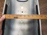 Gold Pinstriped Pearl White Deuce Rear Harley-Davidson Motorcycle Fender FXSTD