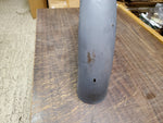 Grey Aermacchi Benelli Rear Motorcycle Fender Harley Garelli 60's Italy 4 3/4 Wi