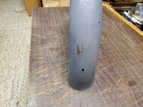 Grey Aermacchi Benelli Rear Motorcycle Fender Harley Garelli 60's Italy 4 3/4 Wi